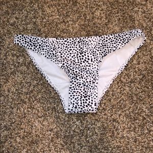 SHEIN Dalmatian pattern bathing suit bottom